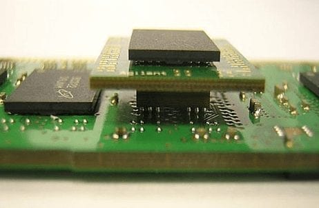 BGA Interposer with a riser