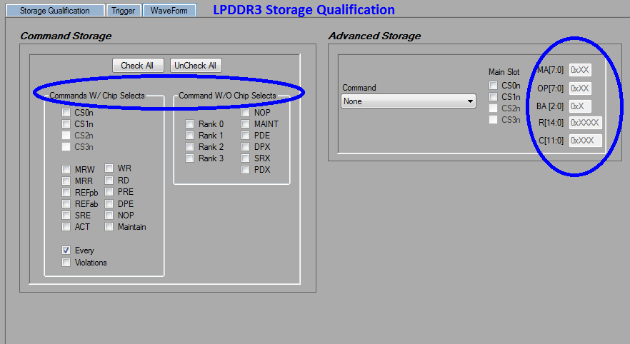LPDDR3 Detective Storage Qualification