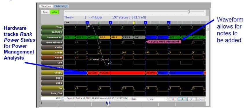 LPDDR5 Detective Filtered Waveform