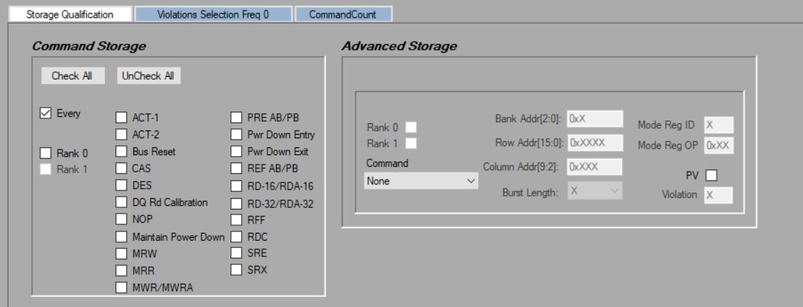 LPDDR5 Storage Qual