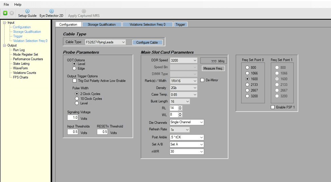 LPDDR5 Setup