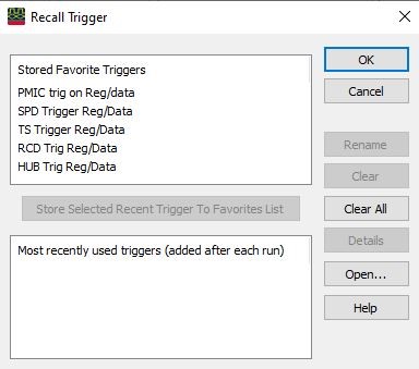 Stored Triggers