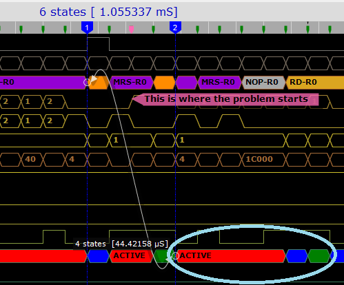 DDR4 Detective Filtered Waveform